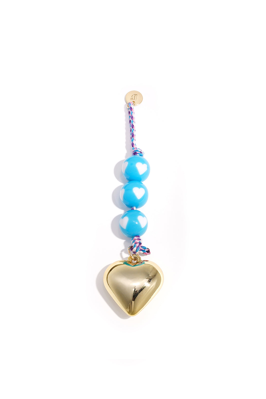 Tasbedeltjes in hartvorm, casual, acryl, dagelijkse accessoires