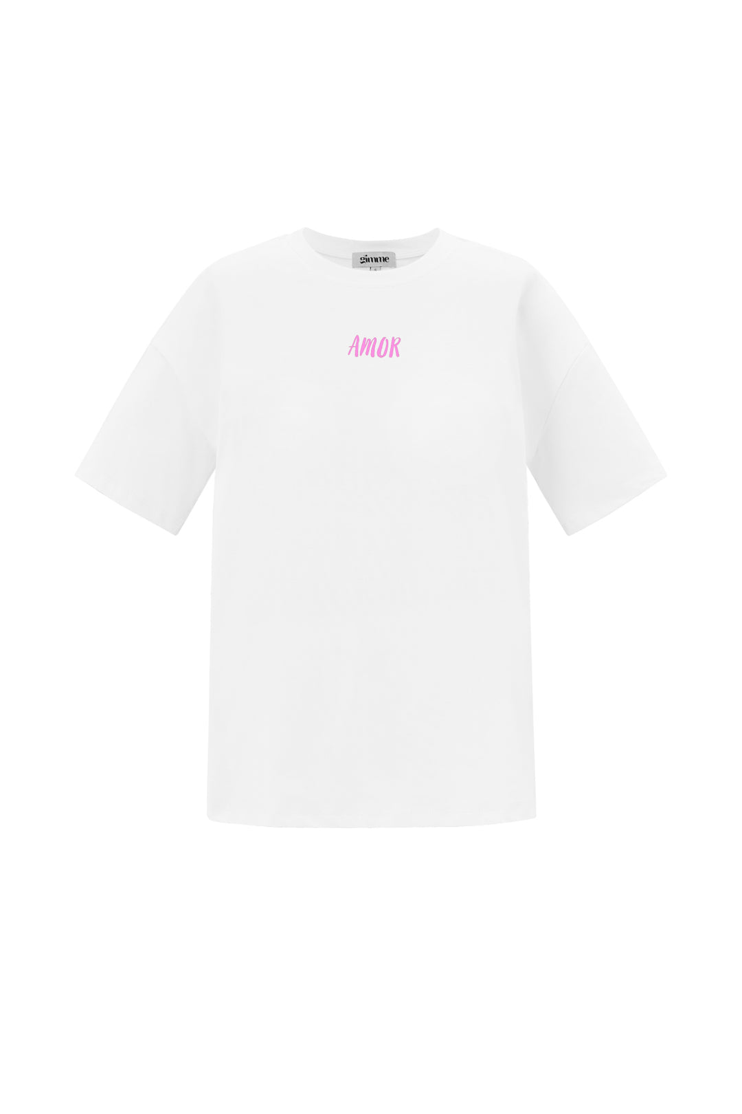 Katoen Gebreide Vrouwen T-shirt Casual Letters