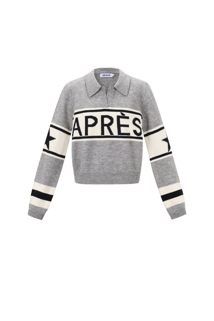 Gebreide Polyestervezel Vrouwen Truien Casual Letters