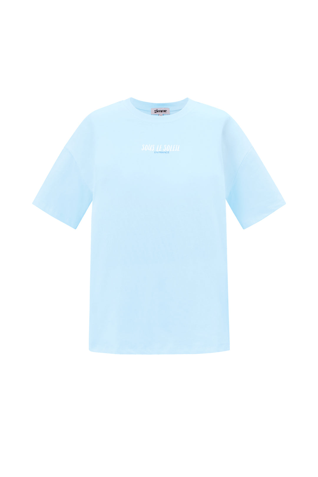 Katoen Gebreide Vrouwen T-shirt Casual Letters