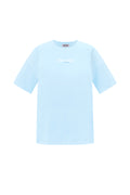 Katoen Gebreide Vrouwen T-shirt Casual Letters