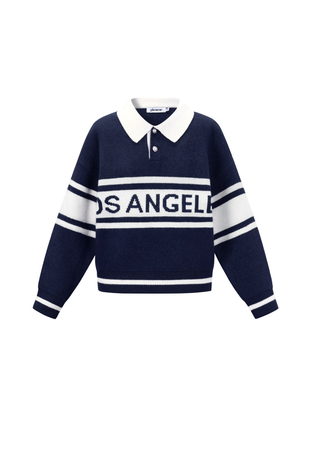 Gebreide Polyestervezel Vrouwen Trui Sporty Letters