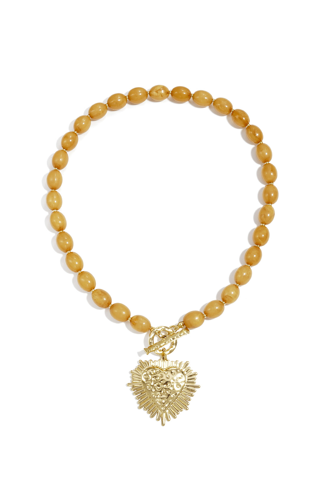 Kralenketting met frontsluitingcharm