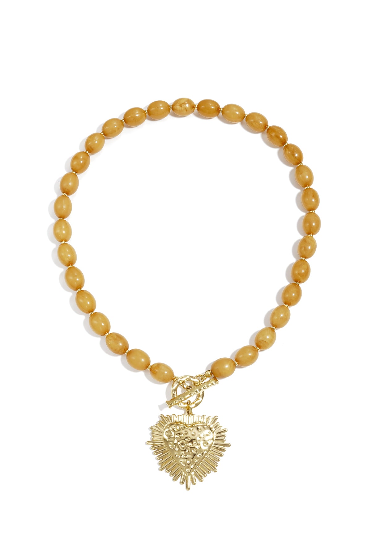 Kralenketting met frontsluitingcharm