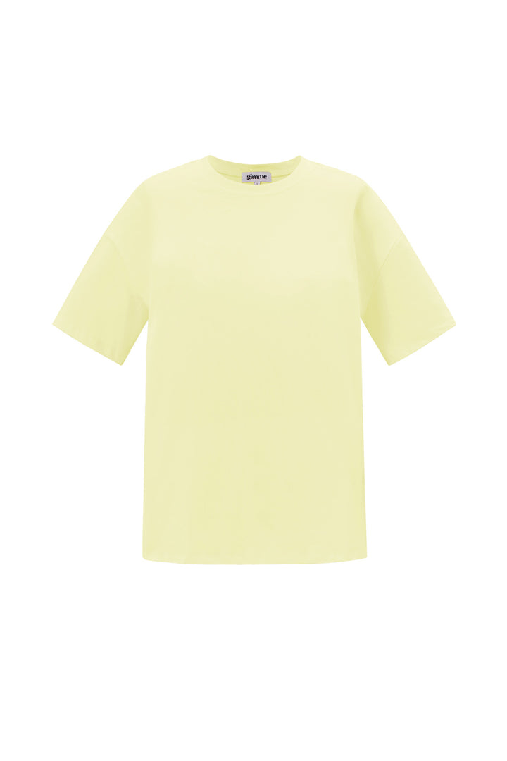 Cotton Vrouwen T-shirt Casual Letters